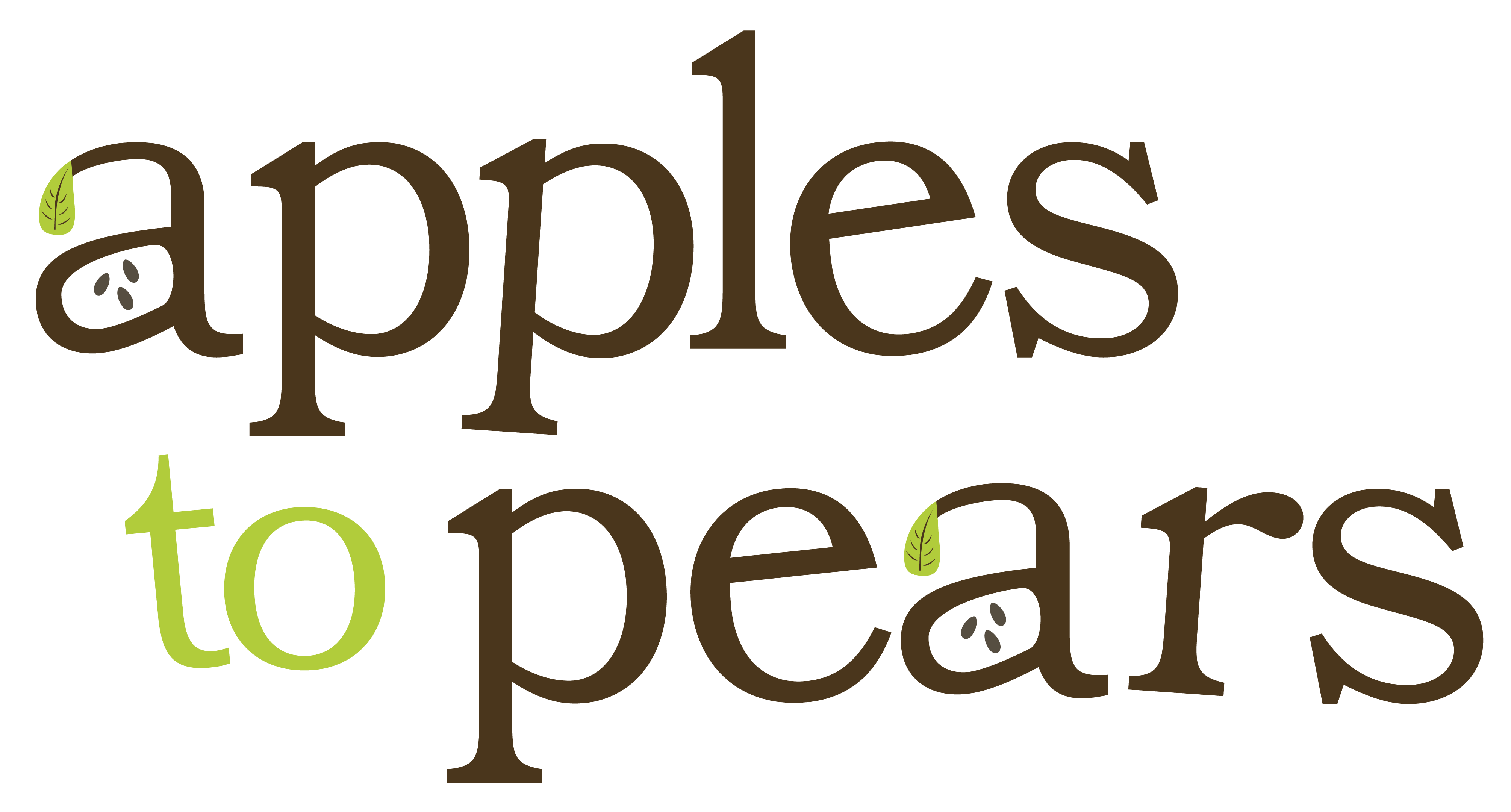 Apples to Pears logo